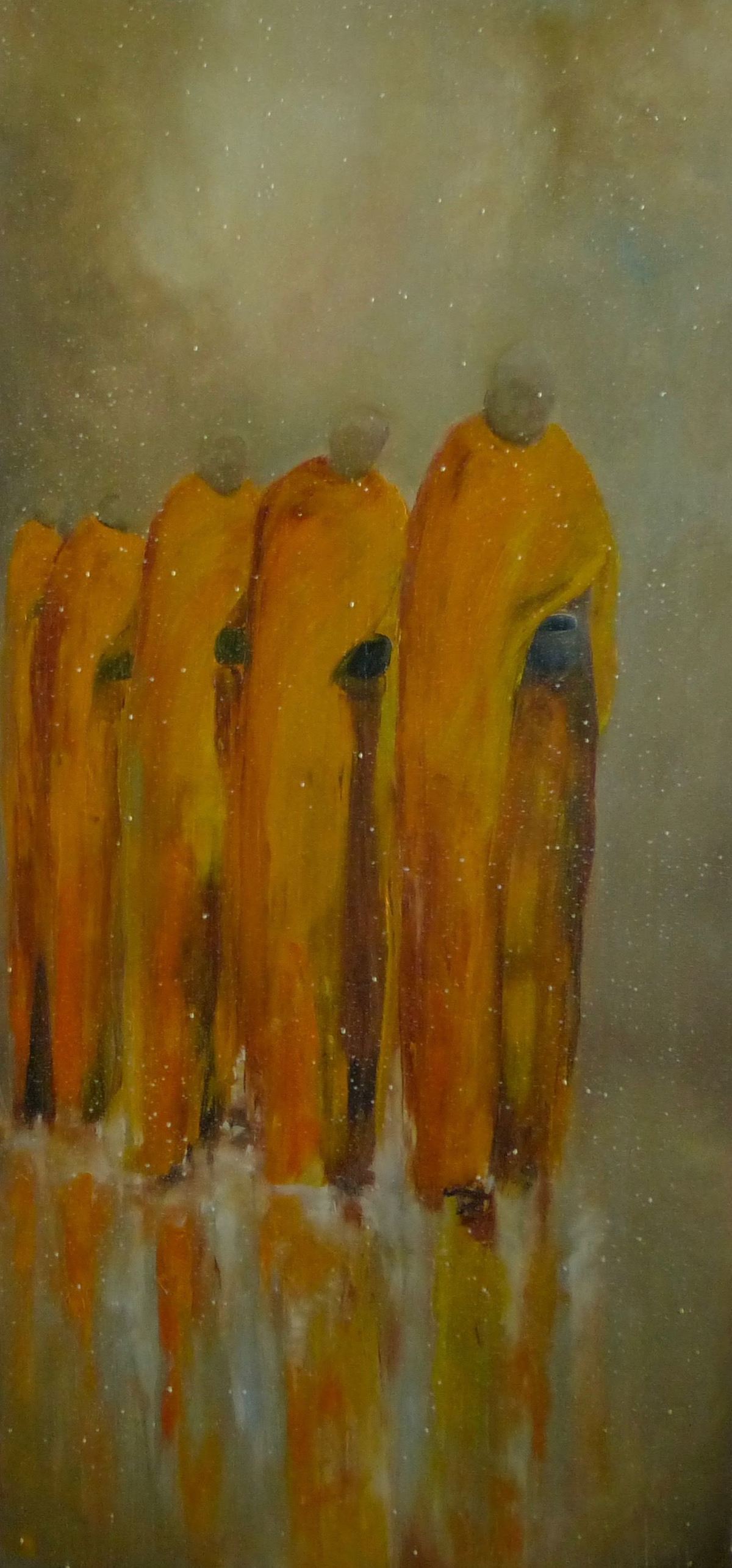 Monks par Ta Byrne | Acheter de l'art en ligne | Rise Art