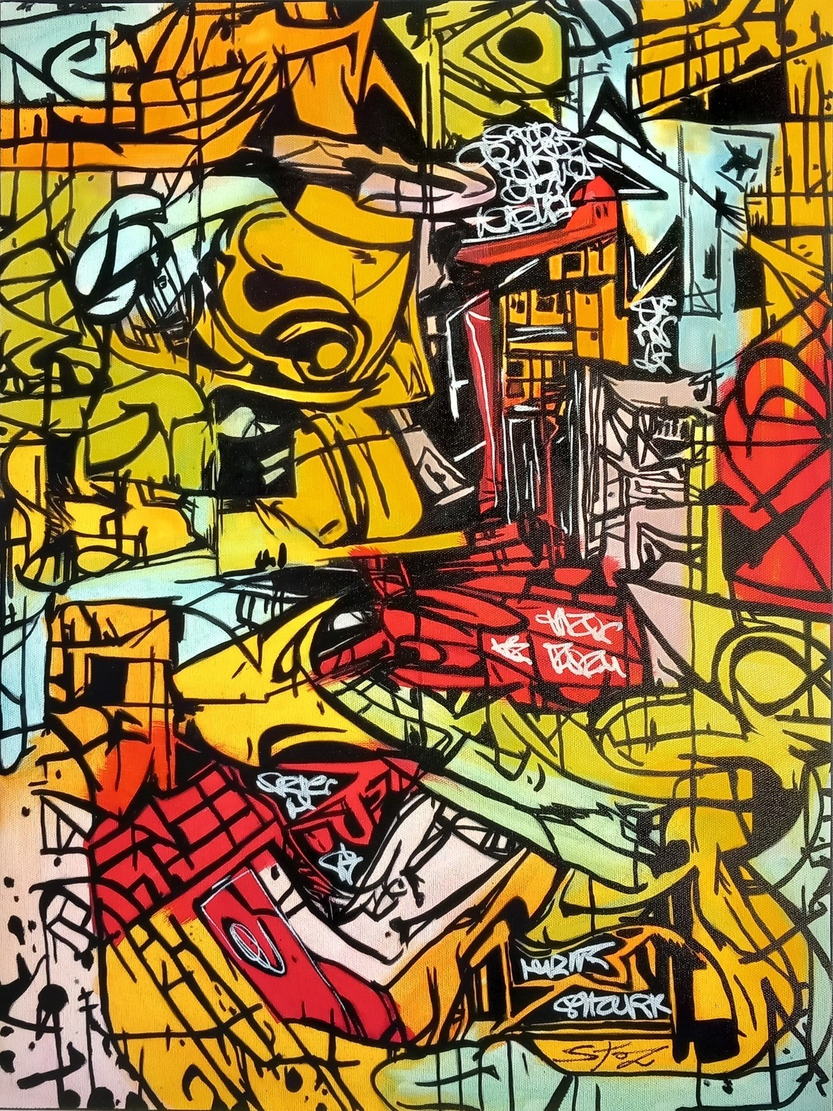 go abstract! by Stoz | Buy Art Online | Rise Art