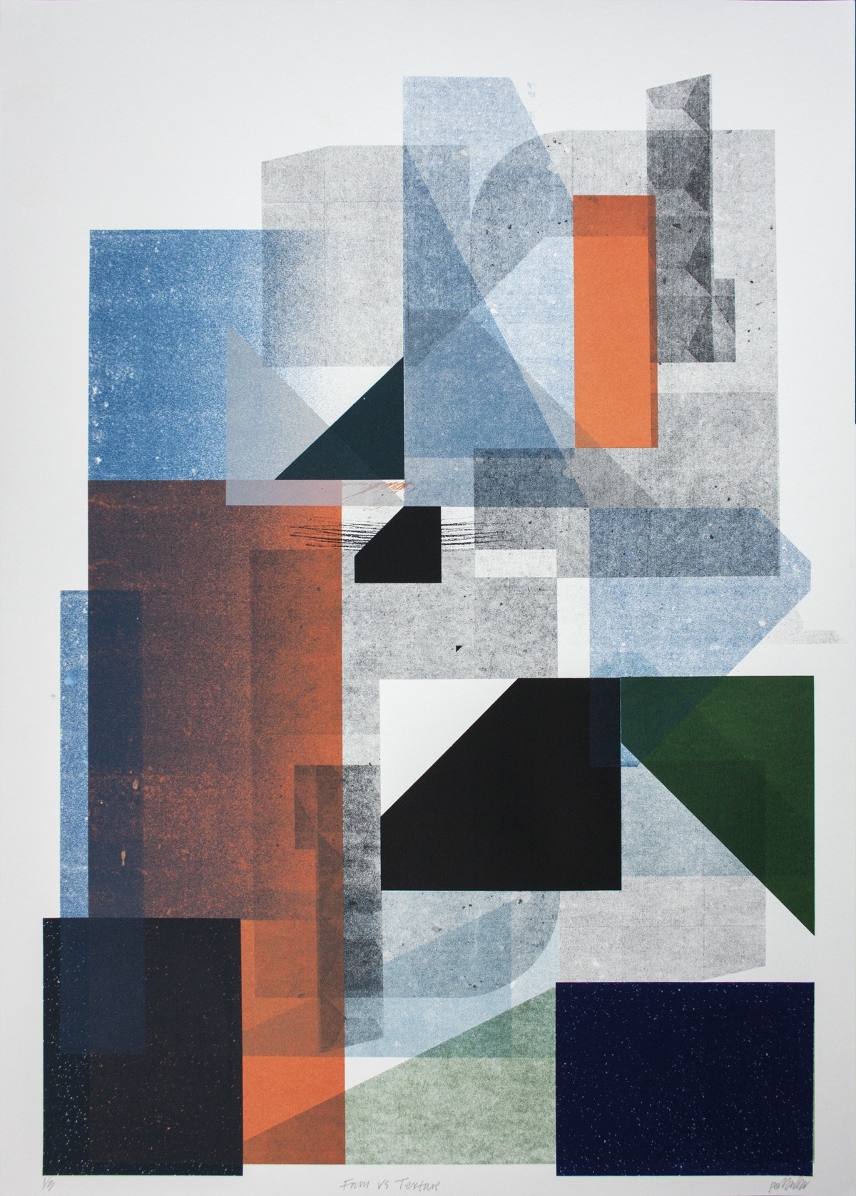 Form Vs Texture by Angus Vasili | Buy Art Online | Rise Art