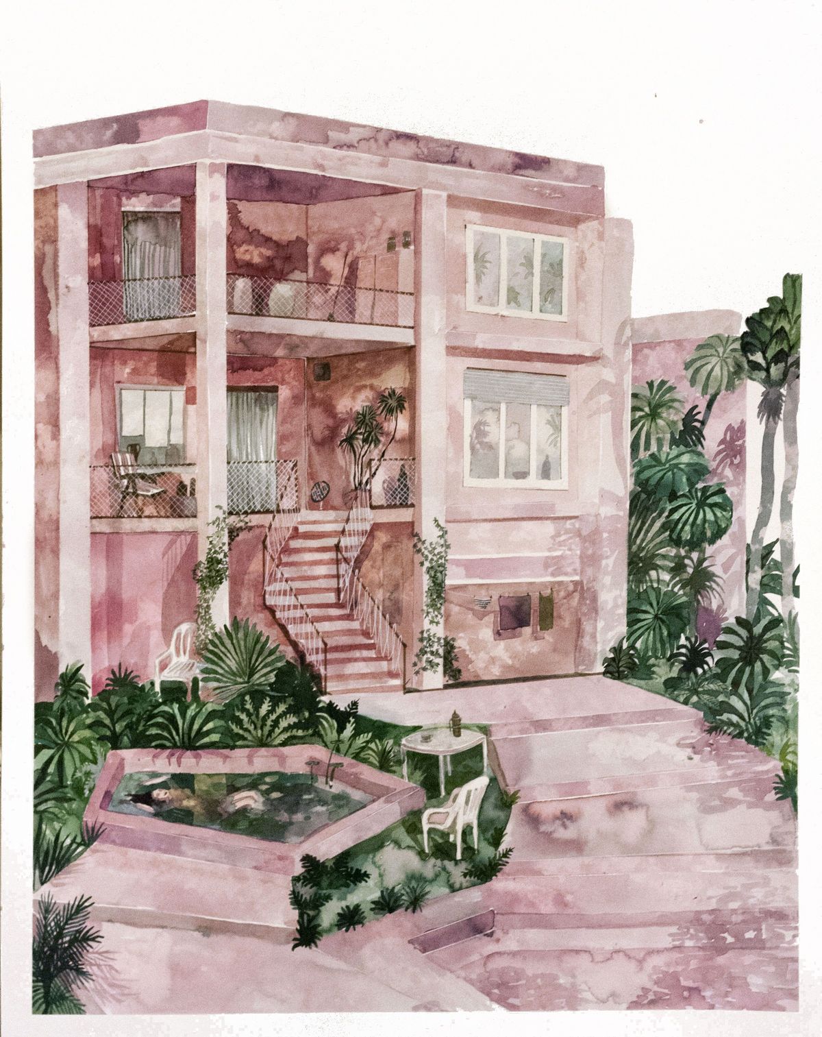 Marble house by Pauline Di Valentin Buy Art Online Rise Art