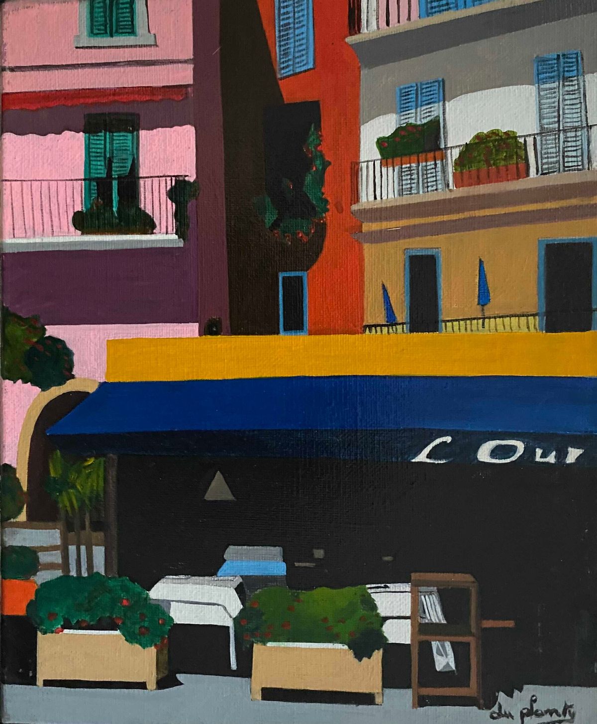 Villefranche sur Mer by Anne Du Planty | Buy Art Online | Rise Art