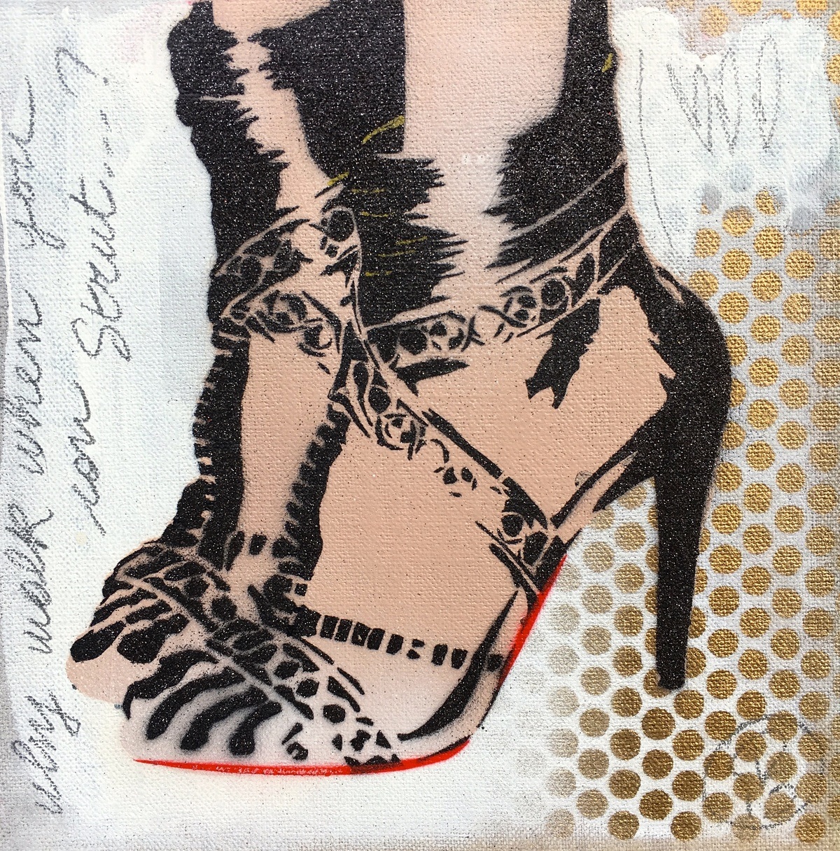 Why Walk When You Can Strut? (double) par D13EGO | Acheter de l'art en ...