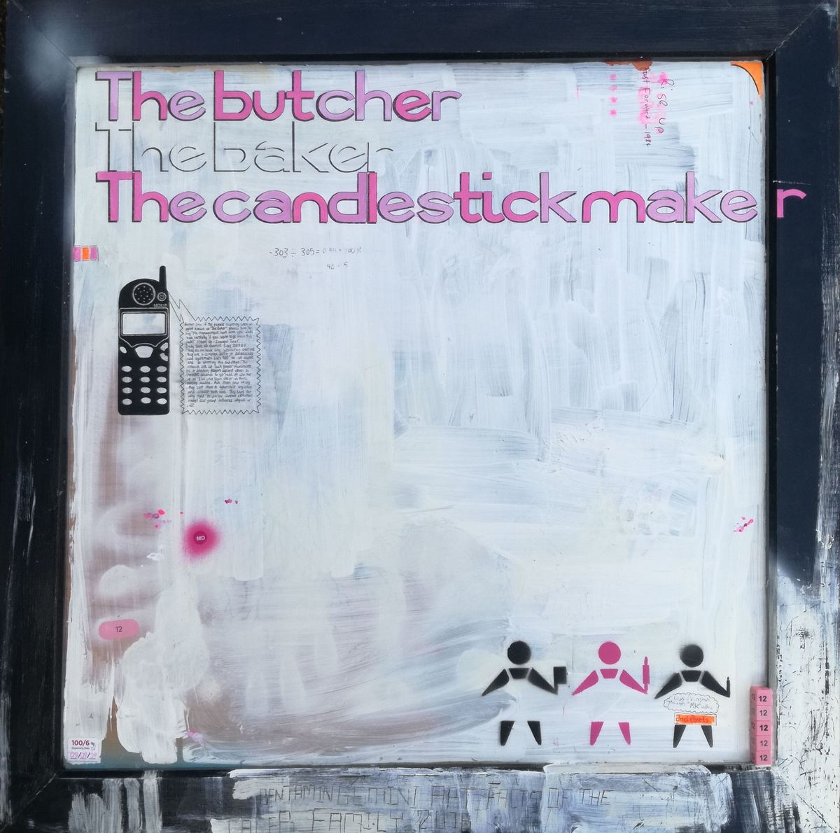 The Butcher, The Baker, The Candlestick Maker par Benjamin Gemini ...