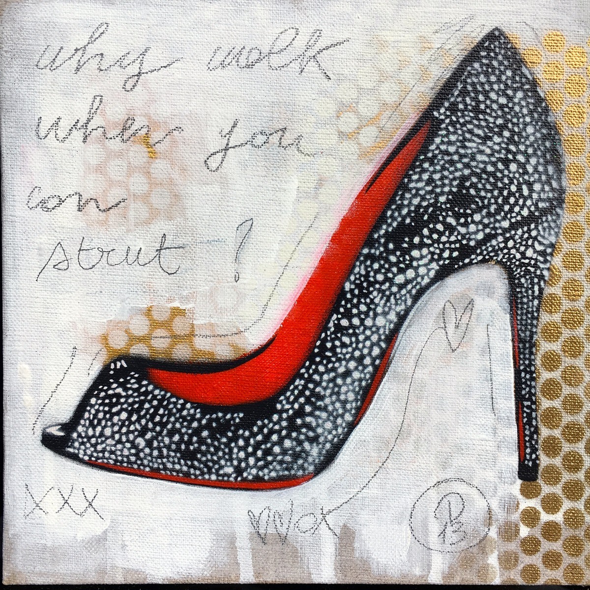 Why Walk When You Can Strut? by D13EGO | Buy Art Online | Rise Art