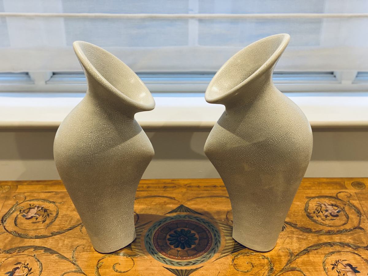 Pair of Vessels by Jonathan Page Buy Art Online Rise Art