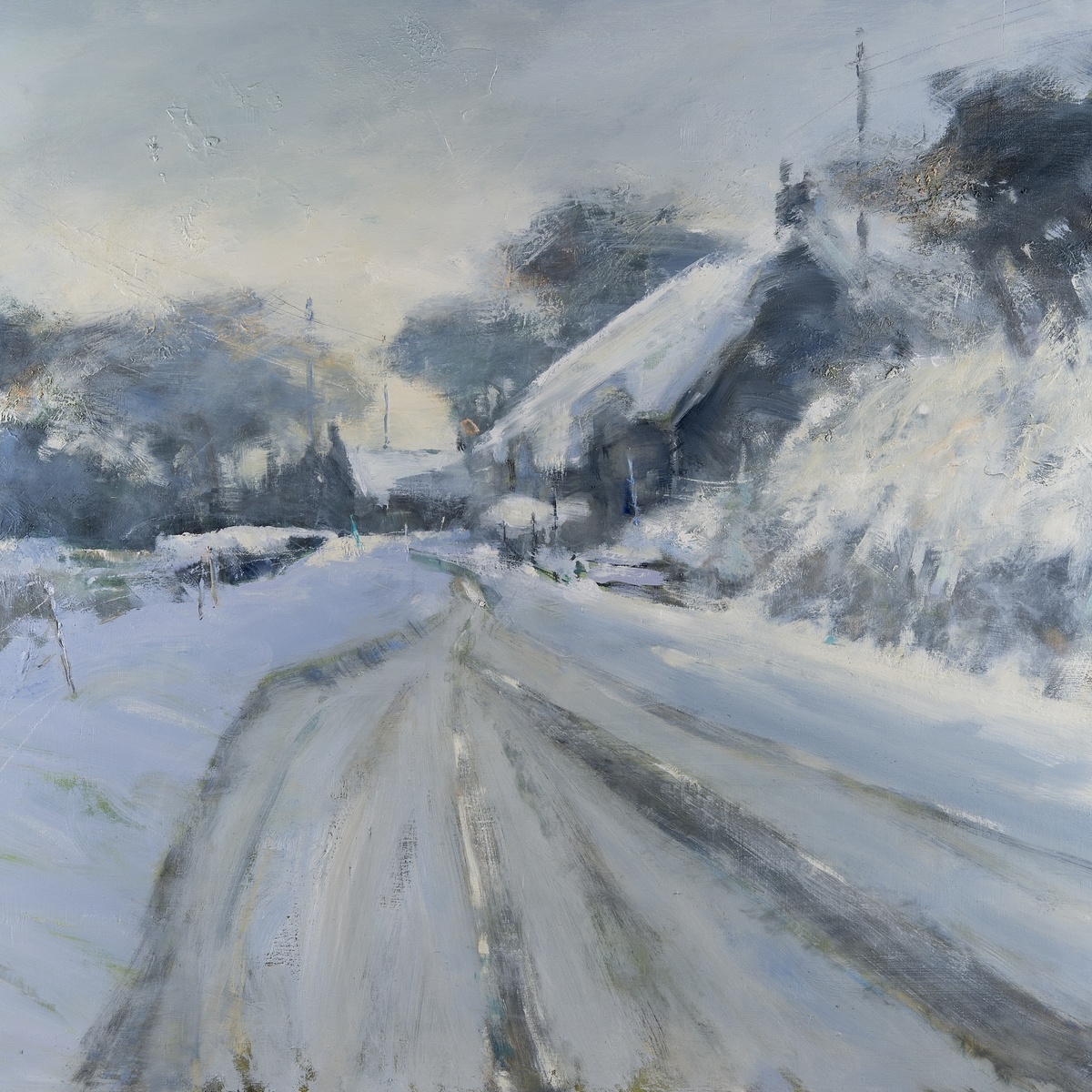 Winter Hamlet by Hannah Woodman Buy Art Online Rise Art