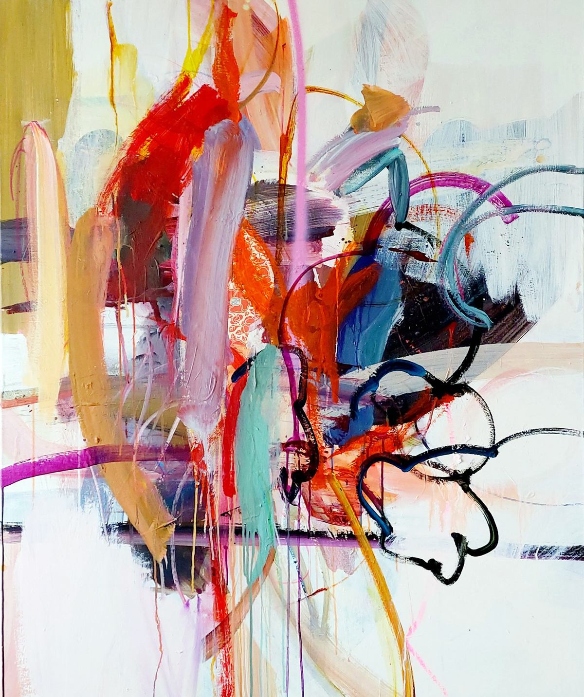Dancing the Cabaret by Birgit Fechner | Buy Art Online | Rise Art