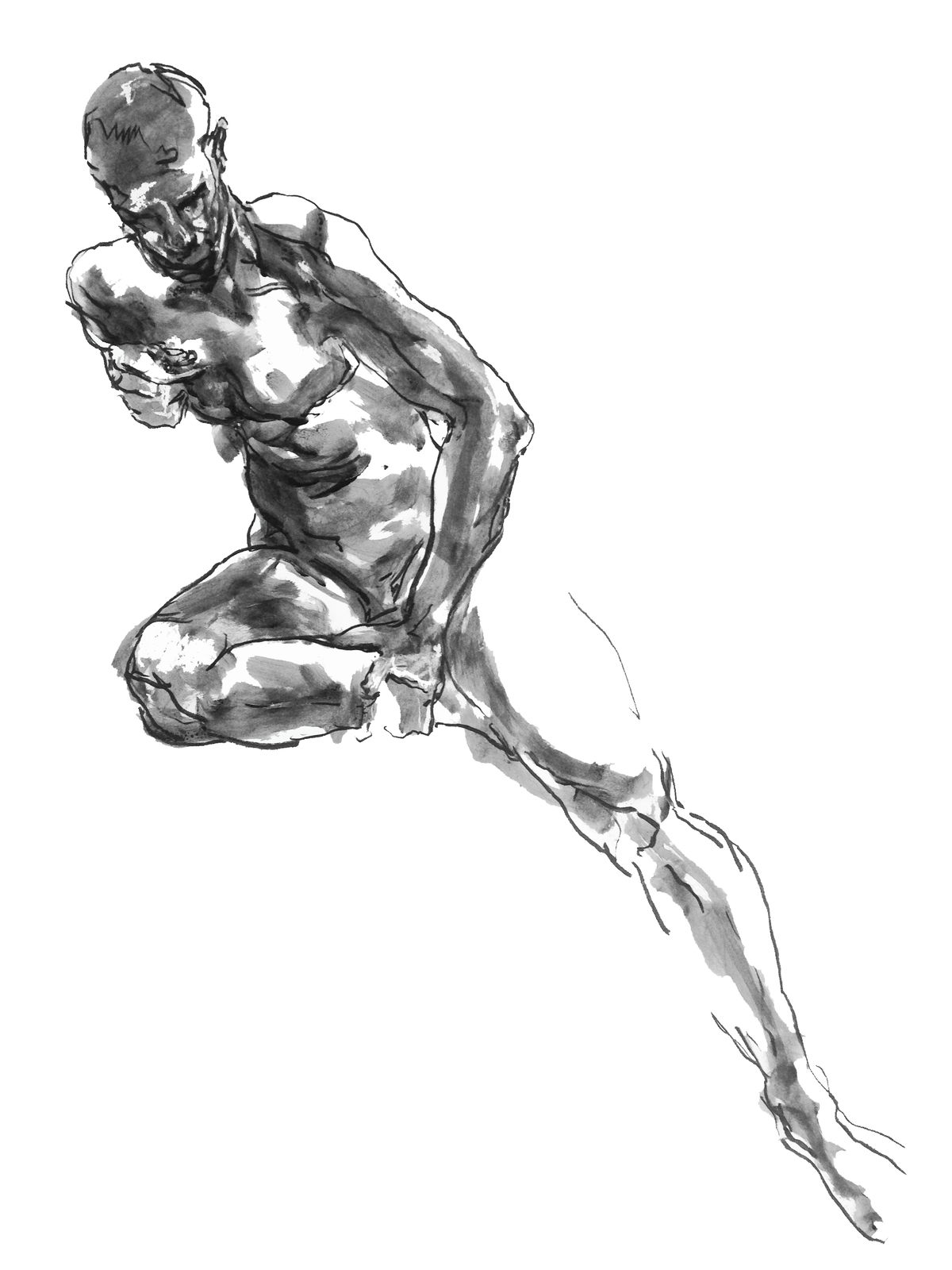 Diagonal Man par Richard Storey | Acheter de l'art en ligne | Rise Art