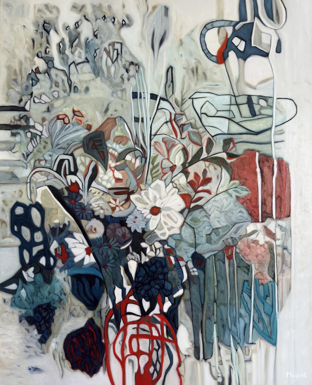 Curated visual reference: Visual Reference: Bouquet 46 By Nathalie Maquet Buy Art Online