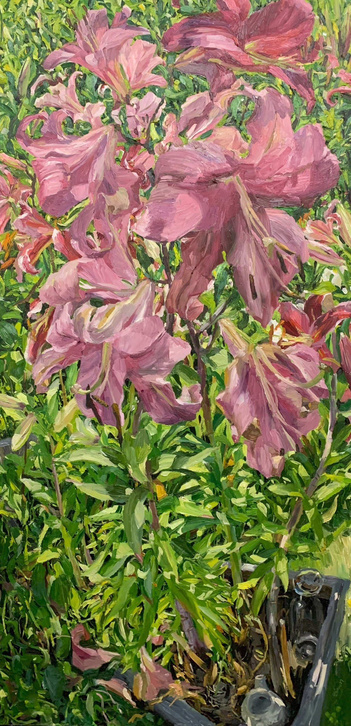 lillies by Simon Shawn Andrews Buy Art Online Rise Art