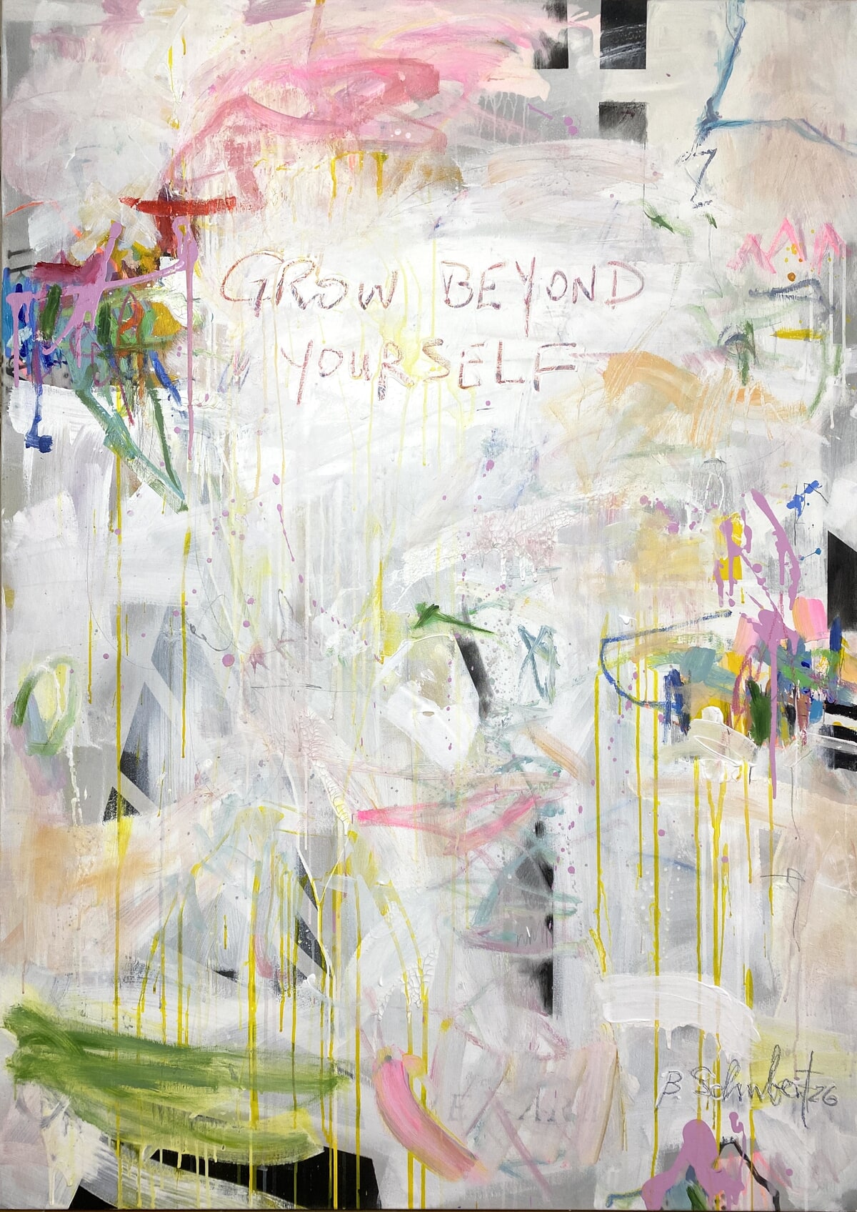 Grow Beyond Yourself No.1 by Bea Garding Schubert | Buy Art Online ...