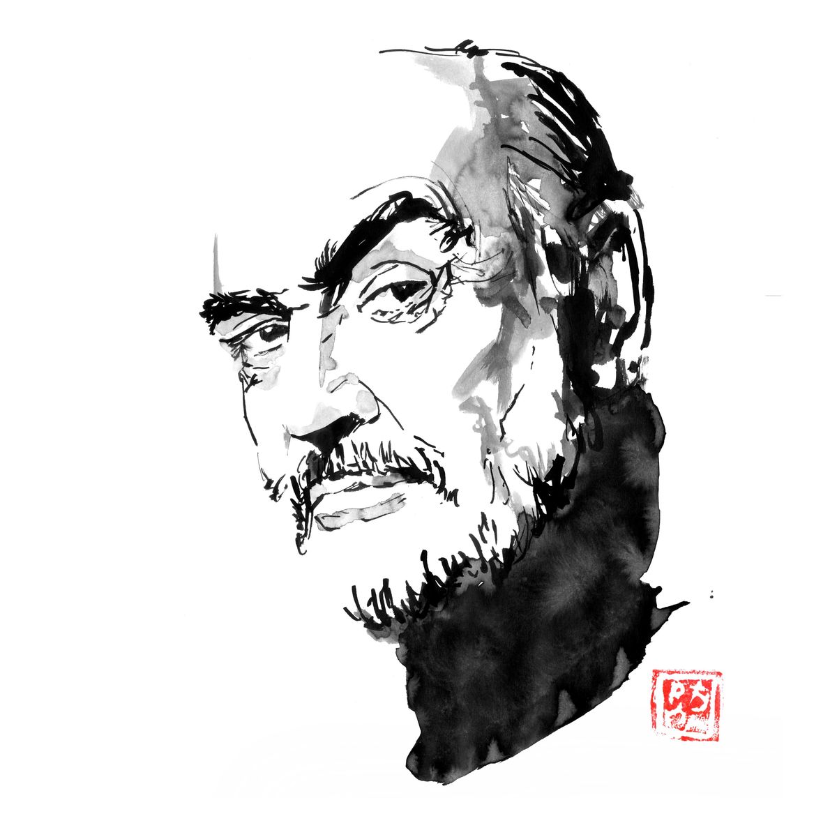 sean connery by Péchane | Buy Art Online | Rise Art