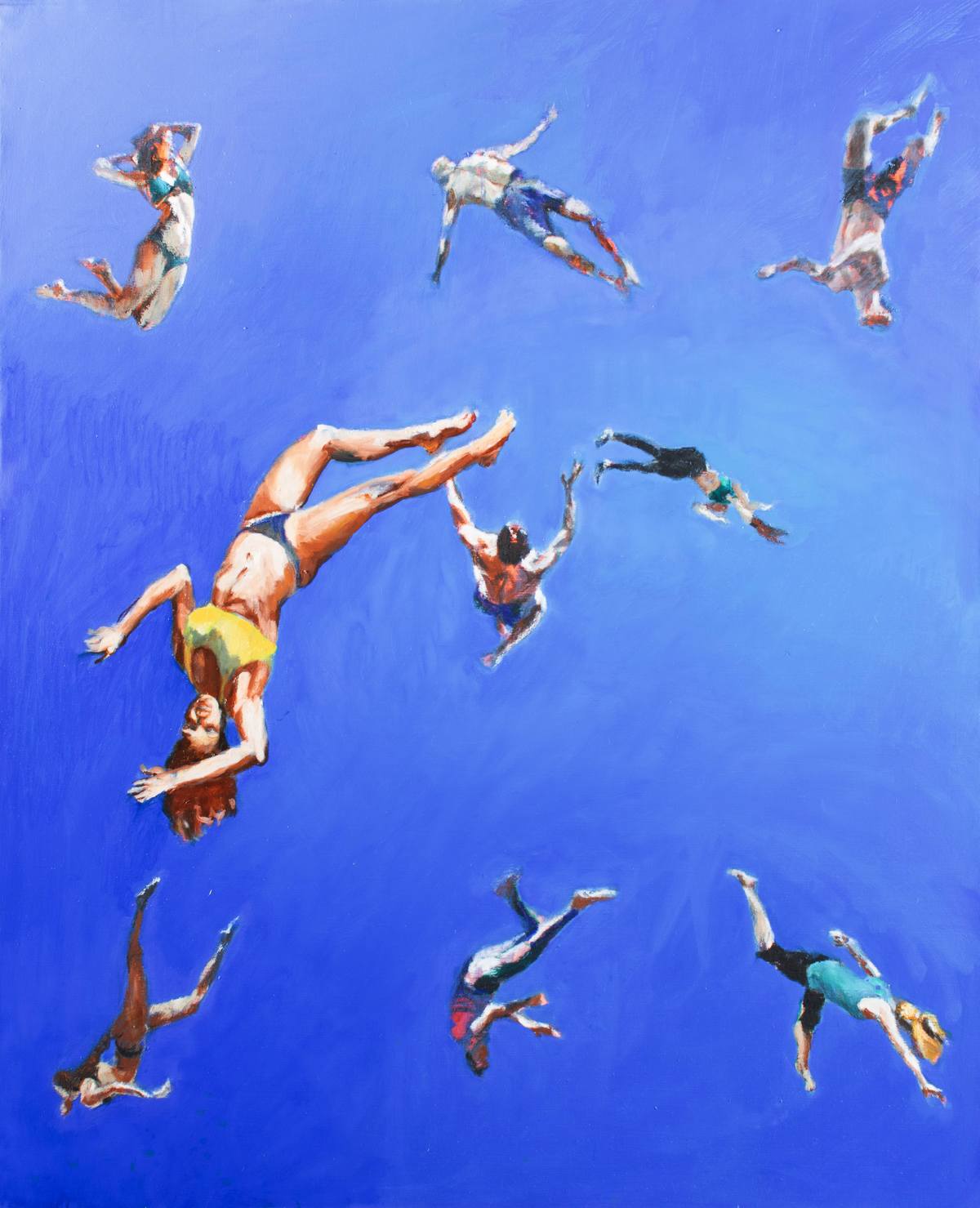Falling Together (Royal Blue) by Nicholas Stedman | Buy Art Online ...
