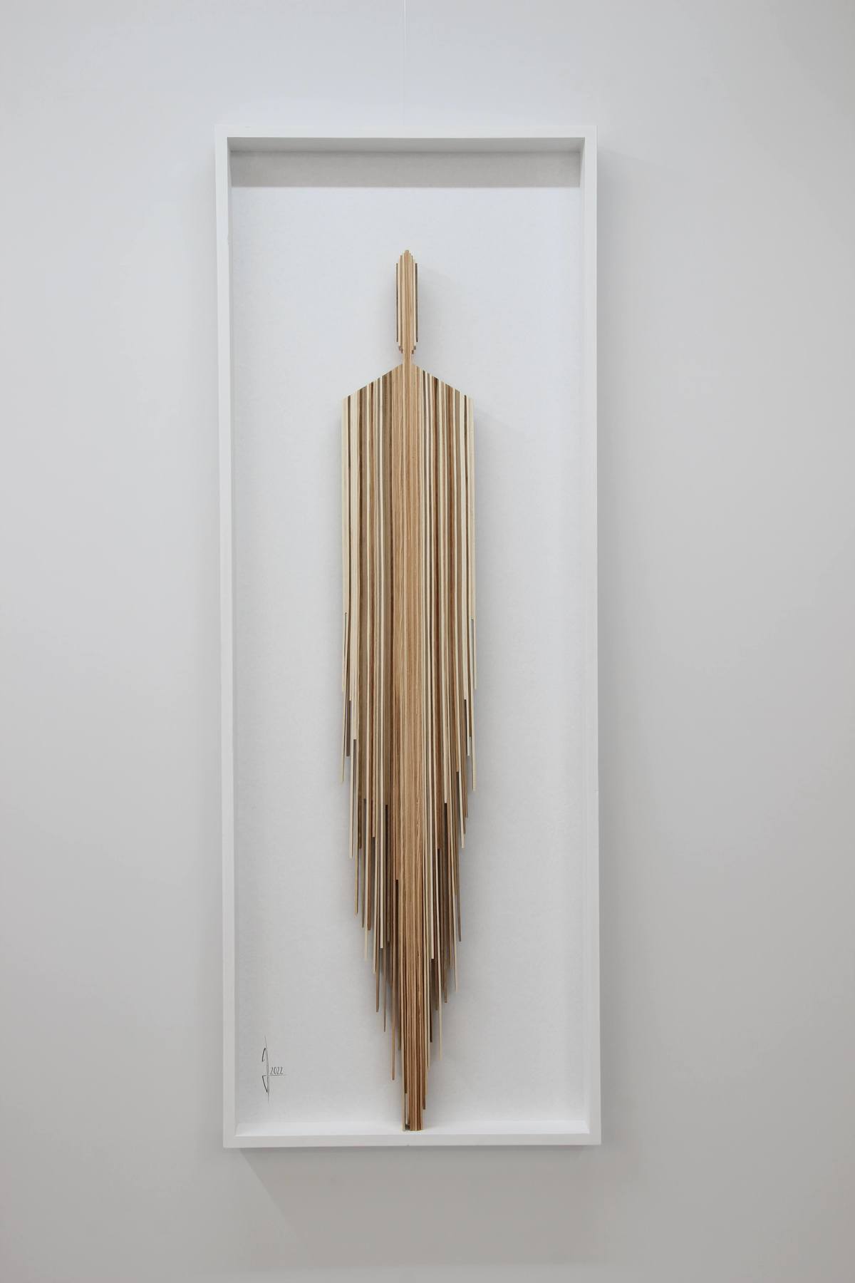 Human flow WALL I by Manfred Hellweger | Buy Art Online | Rise Art