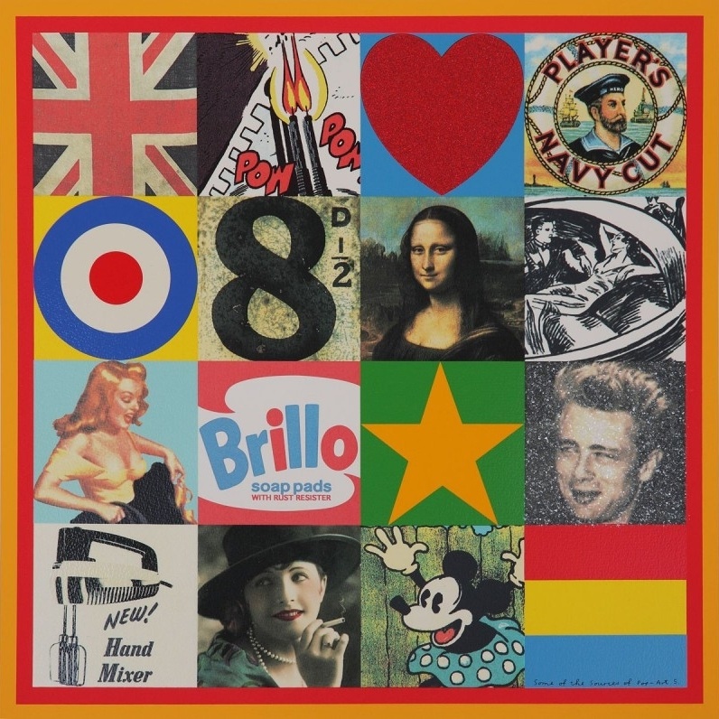 Sources of Pop Art V by Sir Peter Blake Buy Art Online Rise Art