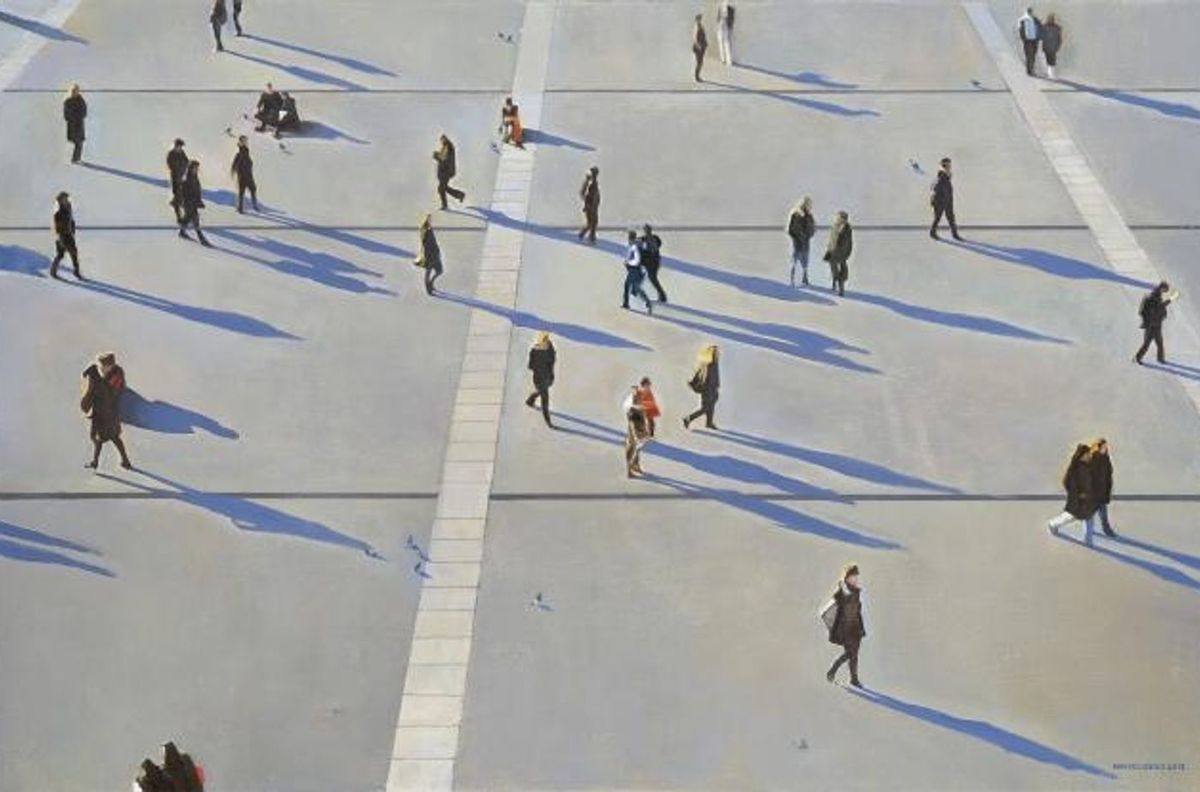 A chacun son ombre by Alain Pontecorvo | Buy Art Online | Rise Art