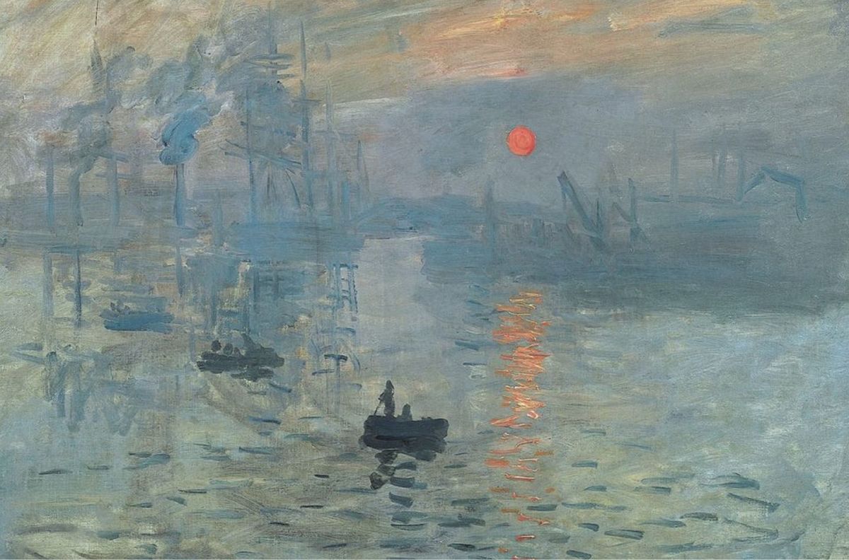 L'Œuvre à la Loupe : Impression, soleil levant de Claude Monet | Rise Art, image size:1200x792