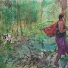 James com Rex colhendo Açaí