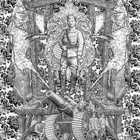 Iconic emblem for the saints of power