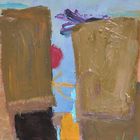 The sky between houses