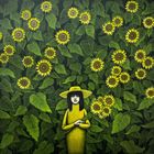 Yayoi Kusama's garden