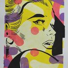 Comic Girl  in Yellow