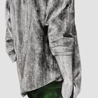 Encre grattée et vert velours