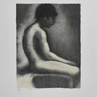 Nu Assis | Seated Nude, 1883