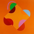 Development of a square within a square (Orange)