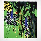 Green Garden With Unknown Flower