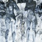 Sleeping Beaty (Lying Female Nude, Two Angles View )