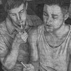 There is never more than a fag paper between them - Liam and Ryan (2024)