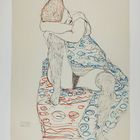 La Fille aux bas de soie sur le Tabouret - 1910 (Sitzende mit gerafftem Rock)