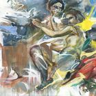 Two Girls in a Grotto (after Neff)