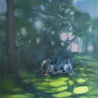 Fin d'après-midi au Luxembourg