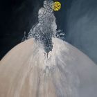 la lune dans ses cheveux