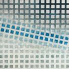 Blue geometric abstraction