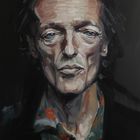 Portrait face bel homme ancien