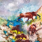 La lune et le taureau 