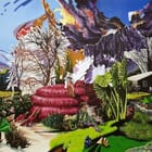 Howling of the wind through the naked branches of the Zelkova tree