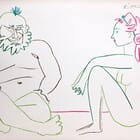 Le vieil homme et la jeune fille