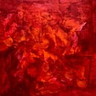 Terra Mystica no. 925 red abstract