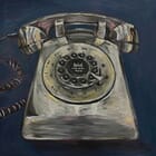 Untitled (Silver Phone) 