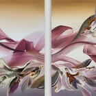 Blushing Canopy Diptych