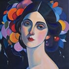 La femme aux fruits de lumière