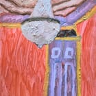 Chandelier. Chambre Rouge