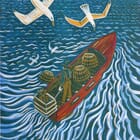 The Fisherwoman (the red boat)