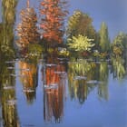 Reflets d'automne à Giverny