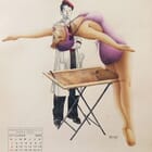 "A New American Dream" series (woman in a bathsuit)