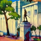 Place de l’université, à Valladolid